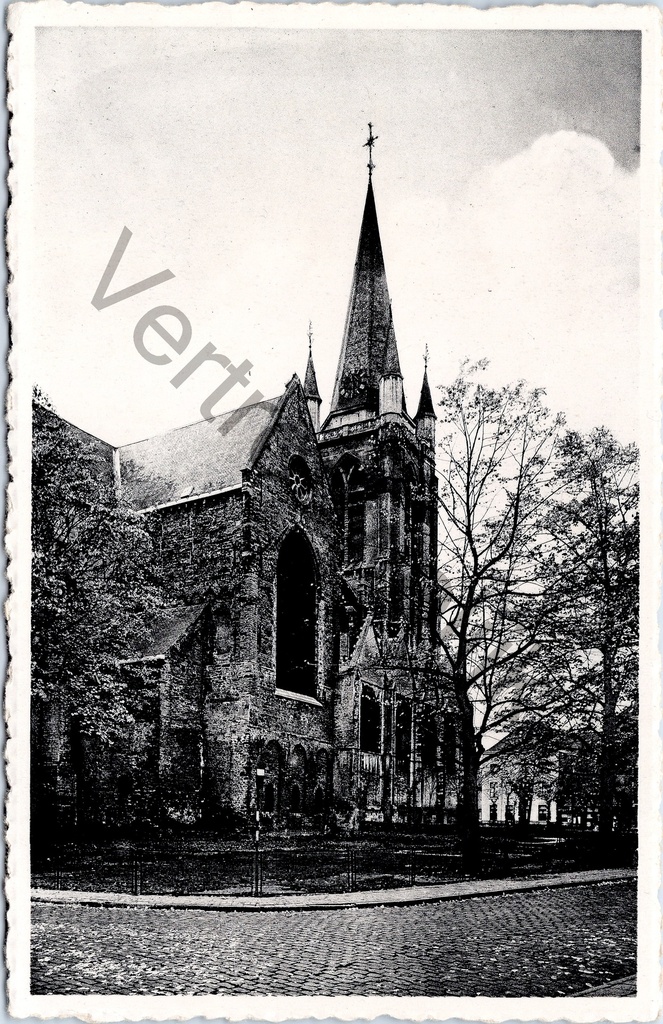 [Ronse0198] Ronse - "St-Hermeskerk" - Zicht op de Sint-Hermeskerk