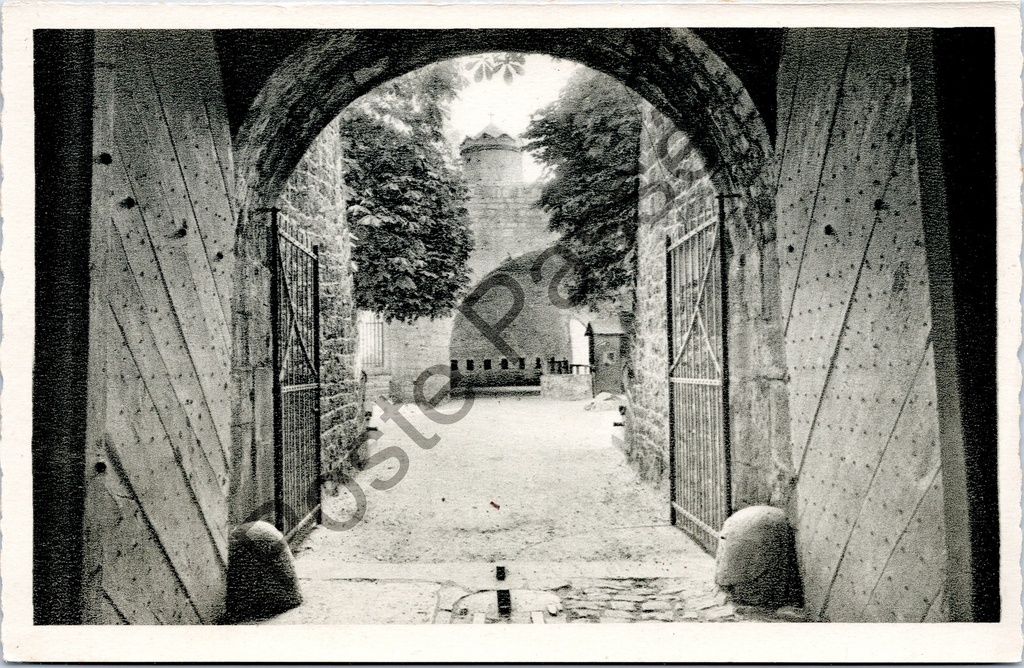 Dinant - "Entrée et la Barbacane" - Entrée et la Barbacane de la Citadelle