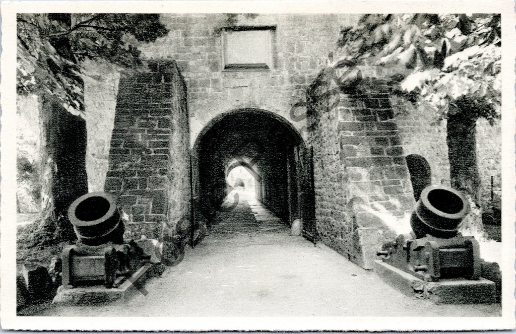 Dinant - "Entrée par la Barbacane" - Entrée par la Barbacane de la Citadelle