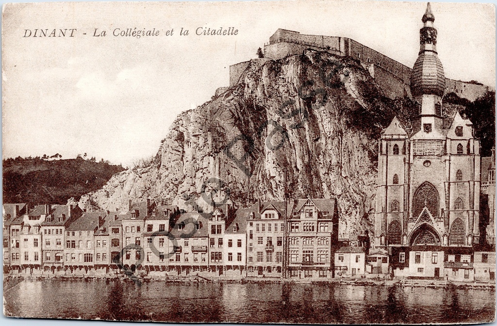 Dinant - "La Collégiale et la Citadelle" - Collegiale and Citadel