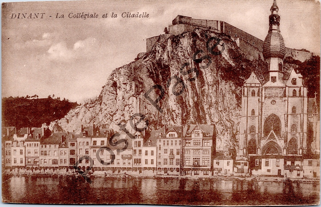 Dinant - "La Collégiale et la Citadelle" - Collegiate Church and Citadel