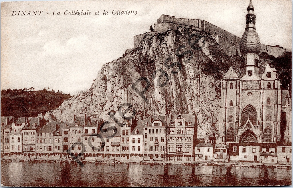 Dinant - "La Collégiale et la Citadelle" - Collegiate Church and Citadel