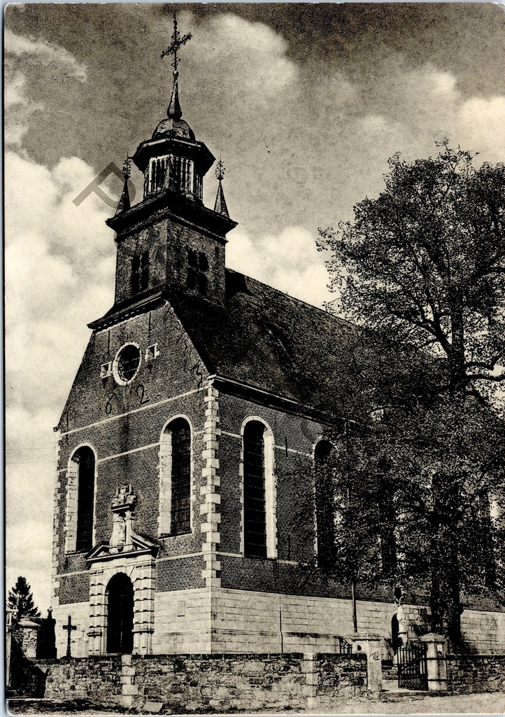 [Dinant0300] Dinant - "Eglise de Foy Notre-Dame" - Voorgevel van de kerk van Foy Notre-Dame