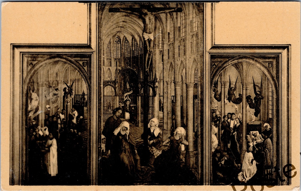 [Antwerpen34] Antwerp - "Les Sept Sacrements" - The Seven Sacraments, painting by Rogier van der Weyden