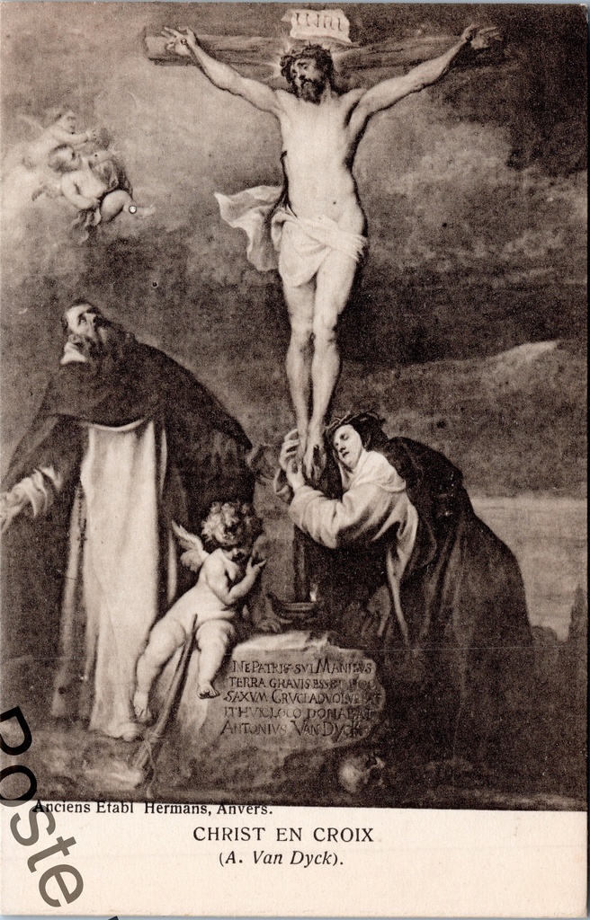 [Antwerpen20] Anvers - "Christ en Croix", peinture d'Anthony van Dyck