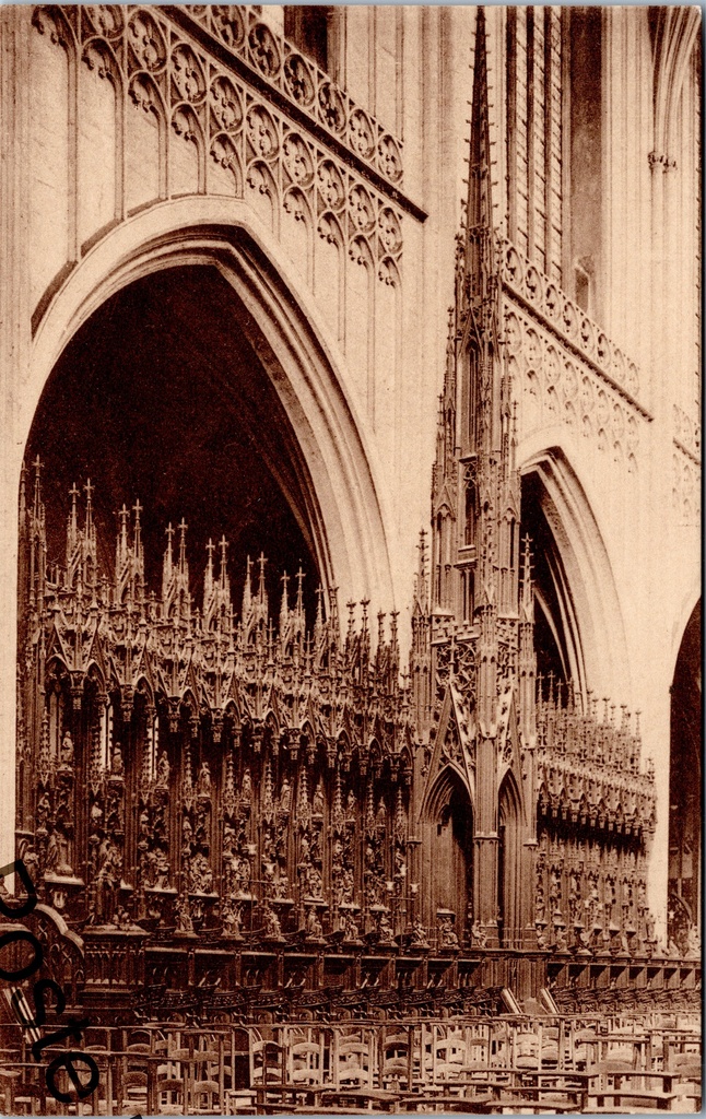 [Antwerpen10] Antwerpen - "Het Gestoelte der Hoofdkerk" - Koorgestoelte van de Onze-Lieve-Vrouwekathedraal