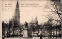Anvers - "Place Verte et statue Rubens / Groenplaats and Rubens statue" - Groenplaats avec la statue de Rubens