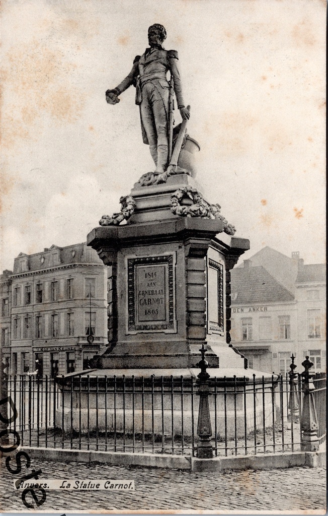 [Antwerpen08] Antwerp - "La Statue Carnot" - Statue of General Carnot