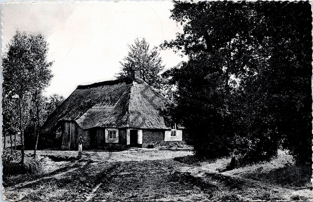 [Varia0170] Mol - "Achterbosch-Mol Oude boerderij. Vieille ferme." - Oude boerderij in Achterbosch