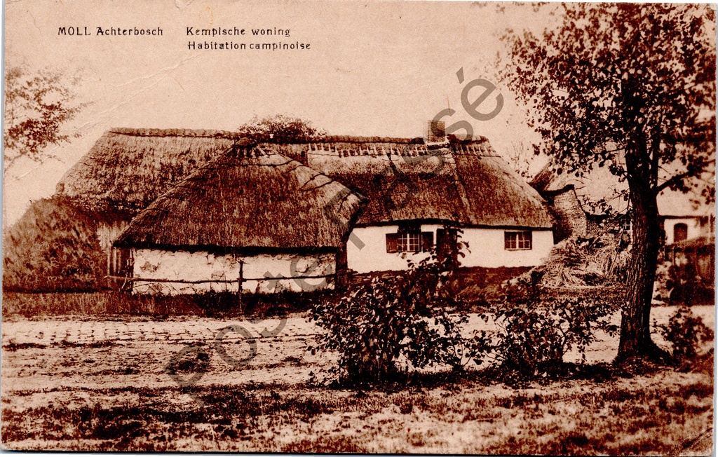 Mol - "Kempische woning - Habitation campinoise" - Kempische boerenwoning in Achterbosch