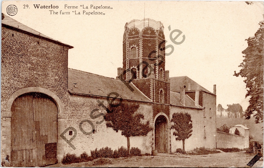 [Varia0182] Waterloo - "Ferme «La Papelotte»" - Historische boerderij La Papelotte