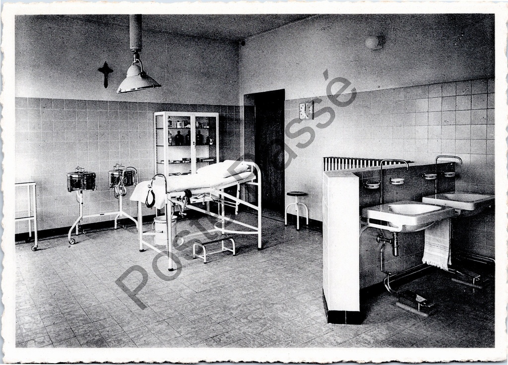 [Deinze1 (19)] Deinze - "Sint-Vincentiuskliniek - Washhouse" - Washroom of the Sint-Vincentiuskliniek