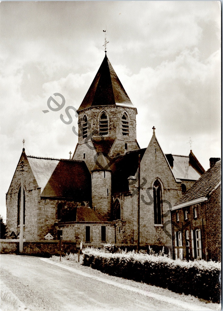[Deinze1 (5)] Landegem - "Église à l'intérieur" - Église à l'extérieur