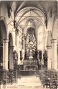 Lokeren - "Het Hoofdaltaar. — Le Maître-Autel." - Interieur hoofdaltaar Sint-Laurentiuskerk