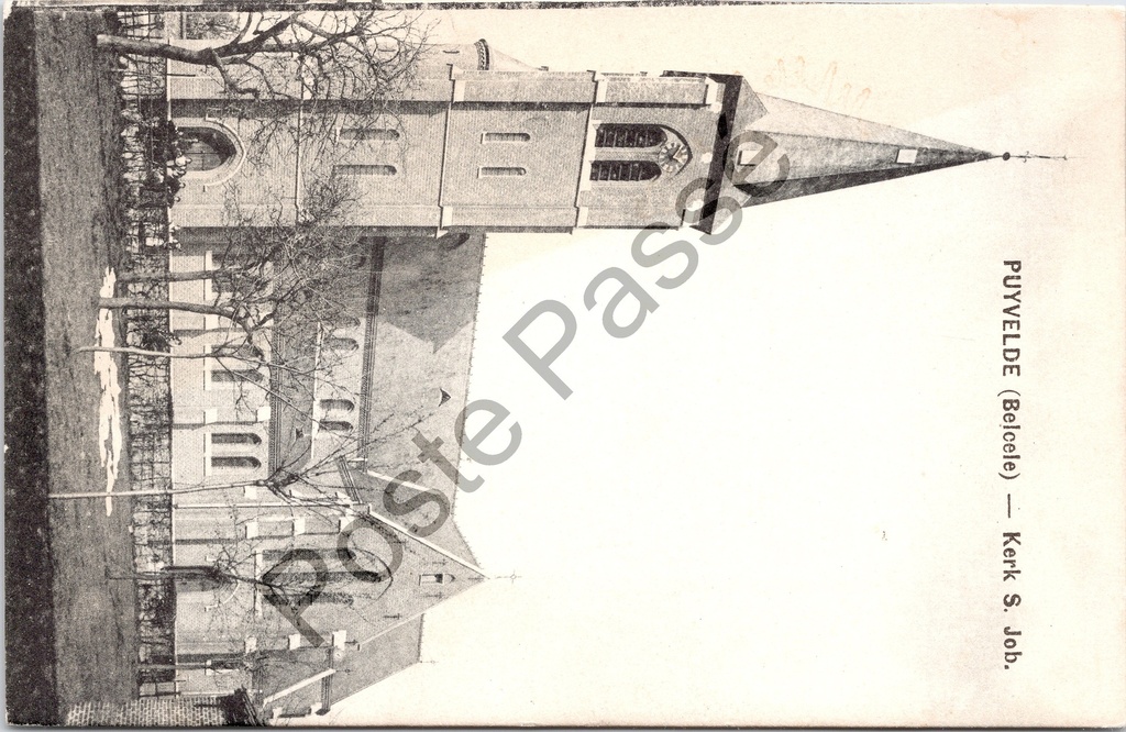 [Sint-Niklaas0216.jpg] Puivelde - "Kerk S. Job." - Sint-Jobskerk in Puivelde (Belcele)