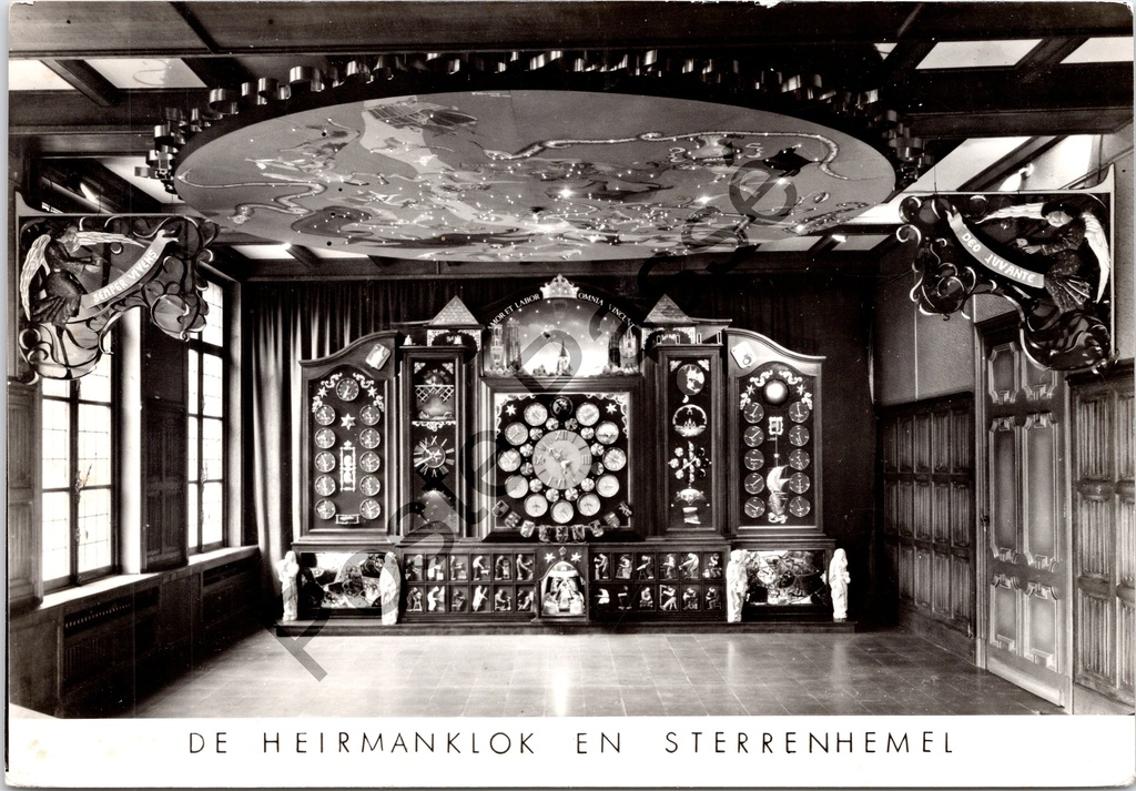 Sint-Niklaas - "De Heirmanklok en Sterrenhemel" - Astronomisch uurwerk in Kasteel Walburg