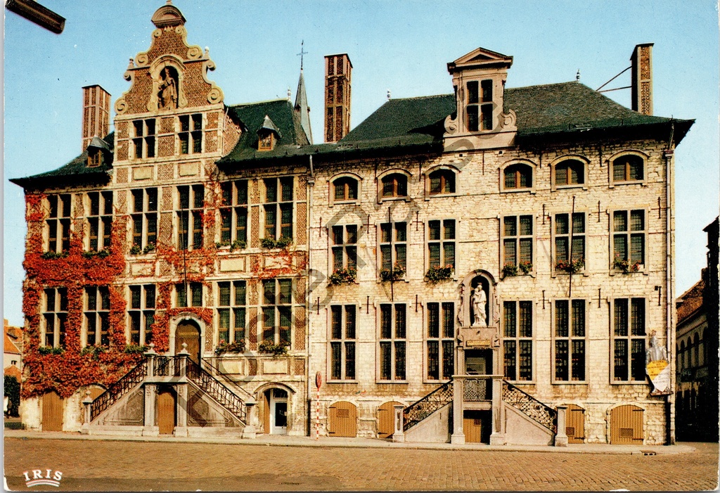 Sint-Niklaas - "Handelsrechtbank en Stadsbibliotheek" - Handelsrechtbank en Stadsbibliotheek