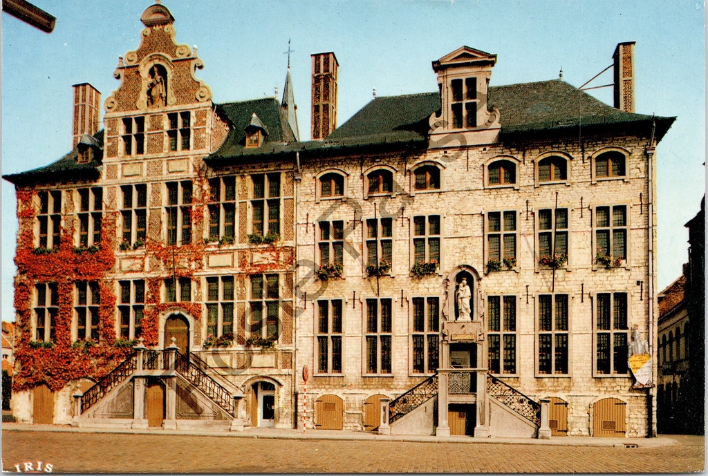 Sint-Niklaas - "Handelsrechtbank en Stadsbibliotheek" - Handelsrechtbank en Stadsbibliotheek