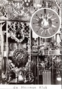 Sint-Niklaas - "de Heirman Klok" - Astronomisch uurwerk Kasteel Walburg, detail achterzijde mechanisme