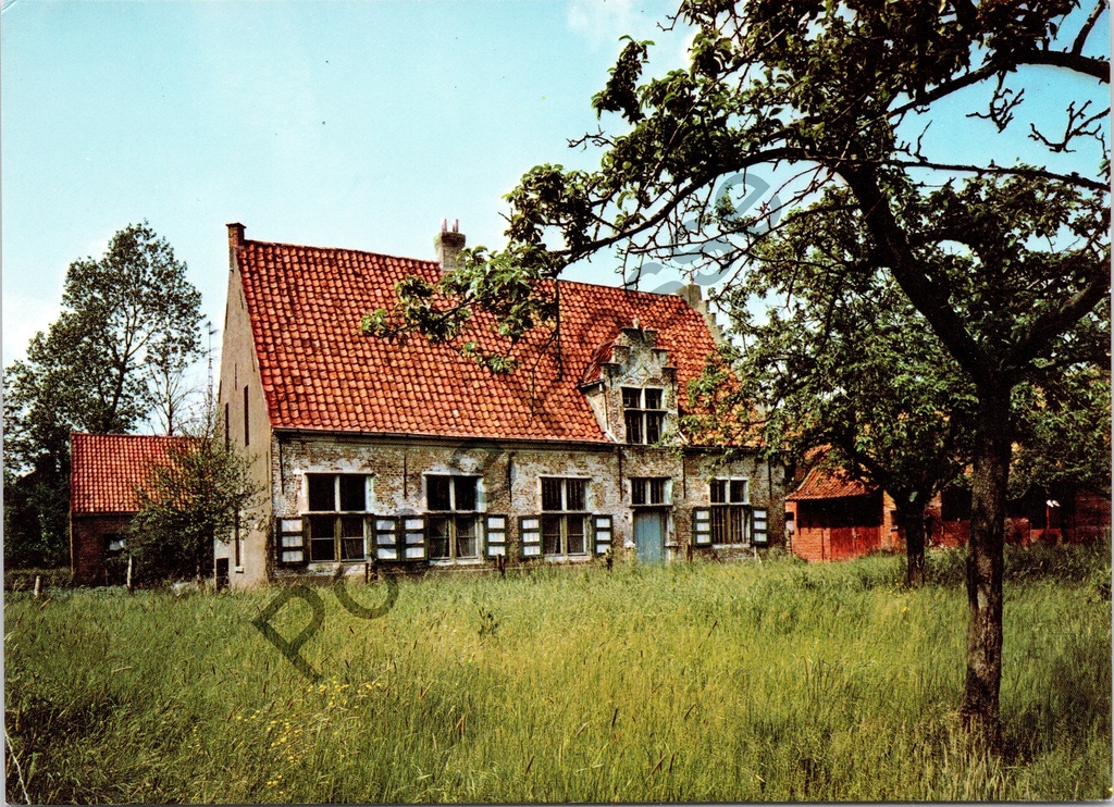 [Sint-Niklaas0330.jpg] Nieuwkerken-Waas - "Wallenhof" - Historische hoeve in weide
