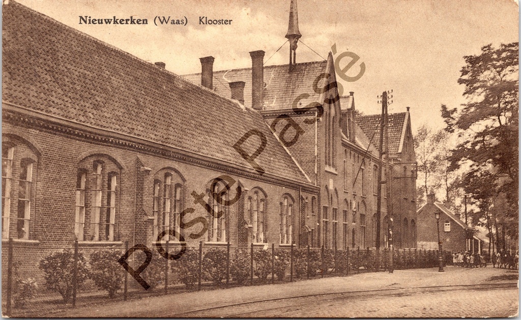 Nieuwkerken-Waas - "Klooster" - Zicht op het klooster