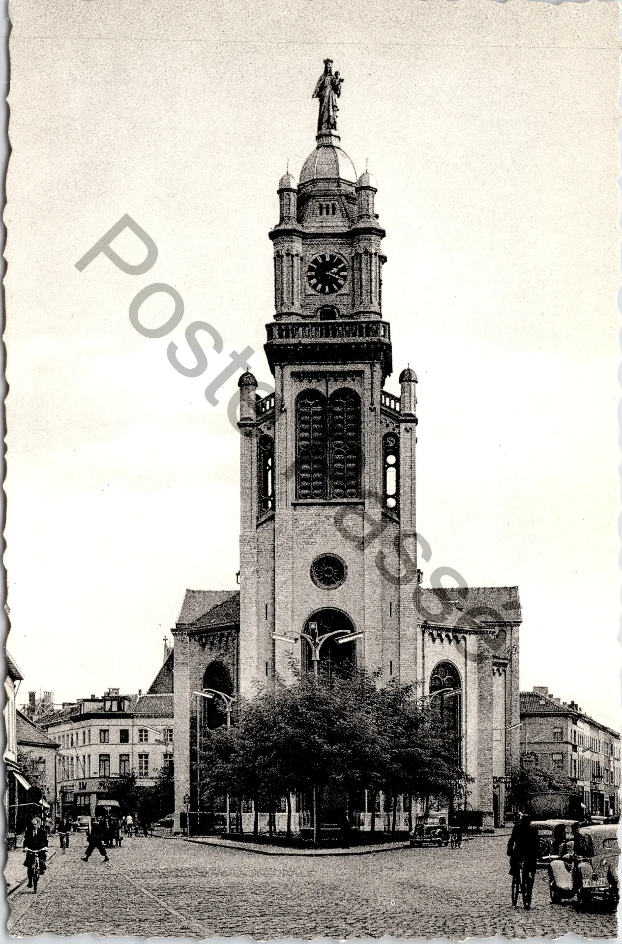 Sint-Niklaas - "O.-L.-Vr. Kerk." - Onze-Lieve-Vrouwkerk op de Grote Markt