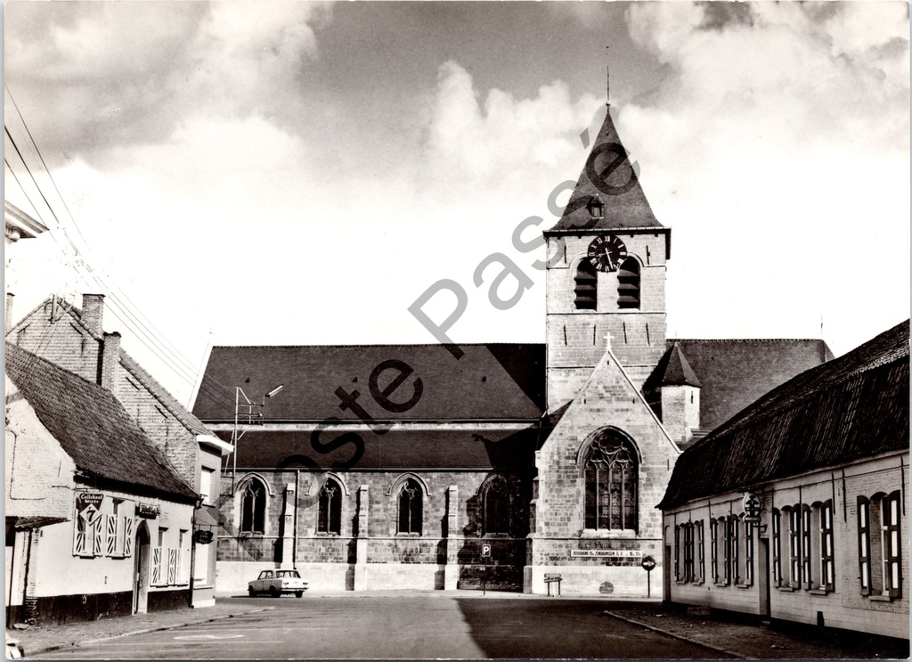 [Lebbeke0392.jpg] Wieze - "Sint-Salvatorkerk" - Zicht op de Sint-Salvatorkerk