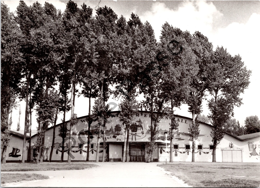 [Lebbeke0402.jpg] Wieze - "Ingang Oktober feesthalle" - Ingang van de Oktoberfesthalle