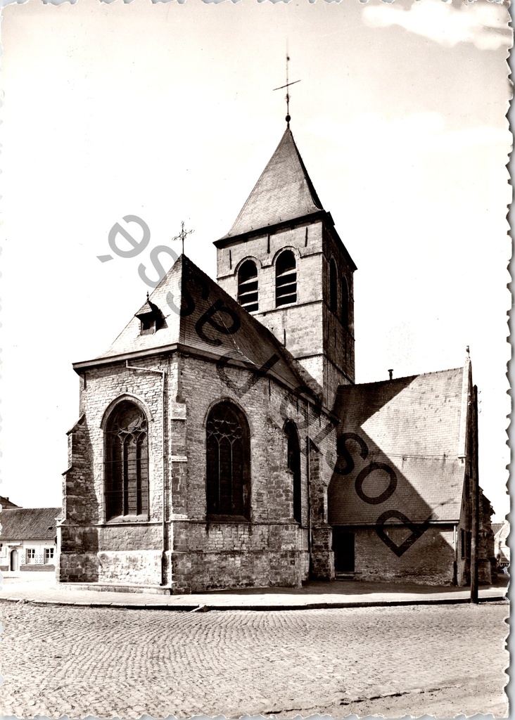 [Lebbeke0406.jpg] Wieze - "Kerk (achterzijde)" - Achterzijde van de kerk