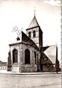 Wieze - "Kerk (achterzijde)" - Achterzijde van de kerk