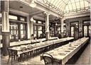 Aalst - "Kostschool. — Refter." - Eetzaal van het Instituut Sint-Vincentius à Paulo in Gijzegem