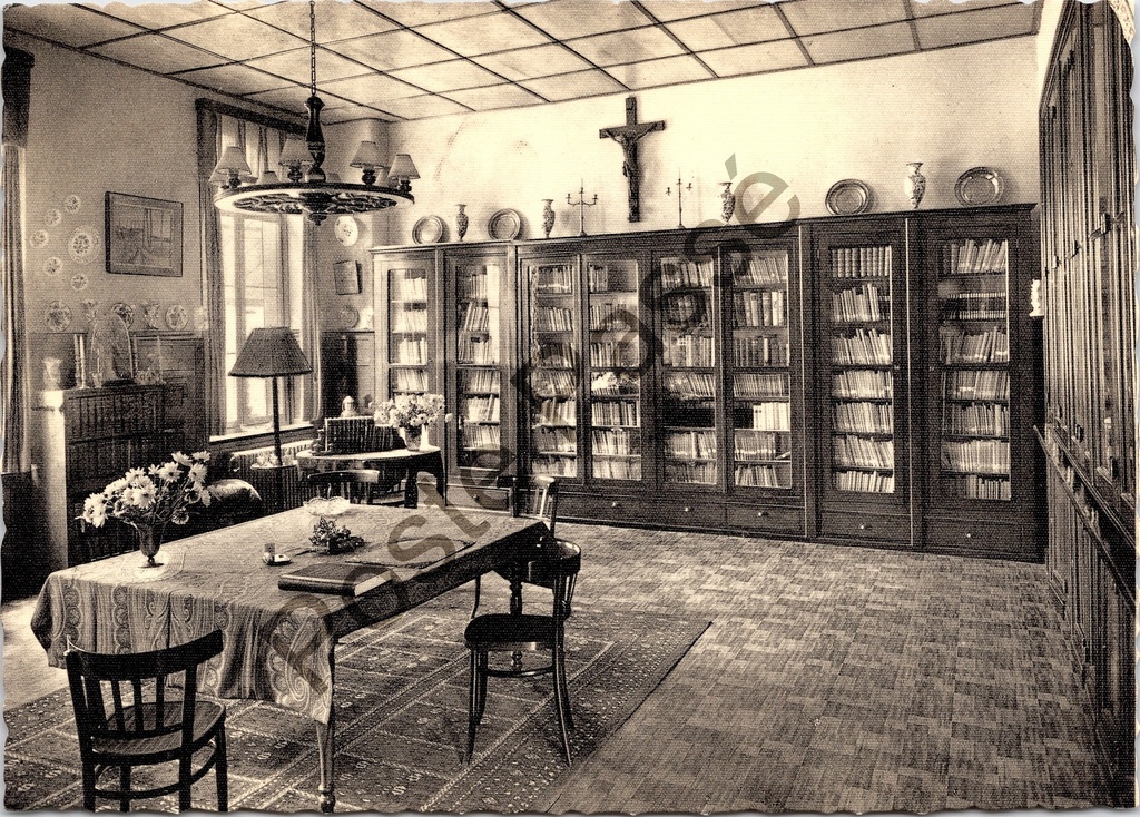 Aalst - "Instituut St-Vincentius à Paulo" - Bibliotheek van het Sint-Vincentiusinstituut in Gijzegem