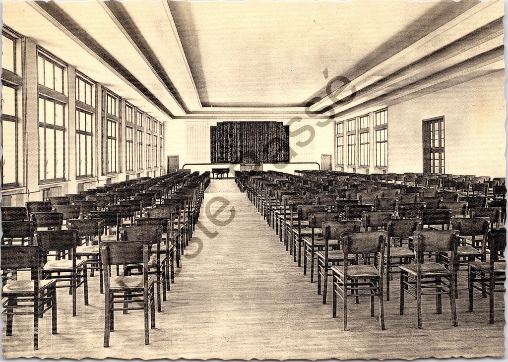 Aalst - "Feestzaal / Salle de fêtes" - Feestzaal van het Instituut St-Vincentius à Paulo in Gijzegem