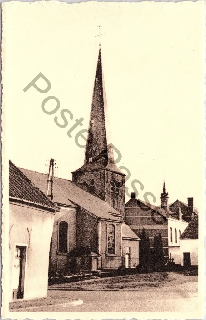 [Zwalm0385.jpg] Zwalm - "Beerlegem Kerk." - Kerk van Beerlegem