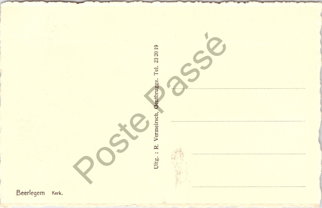 [Zwalm0385.jpg] Zwalm - "Beerlegem Kerk." - Kerk van Beerlegem