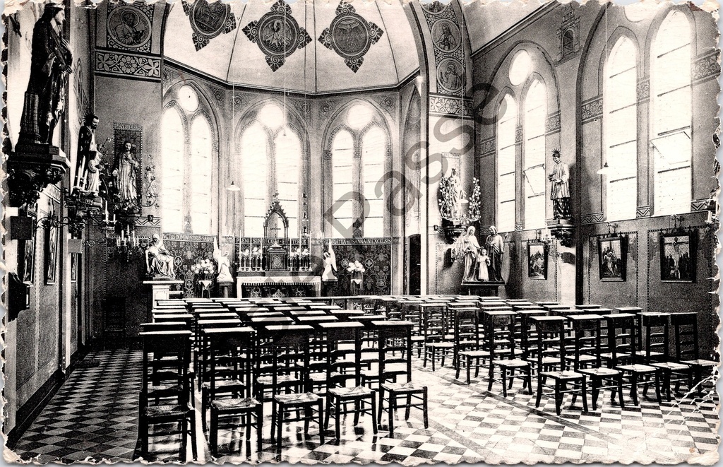 [Oosterzele0220.jpg] Oosterzele - "Kapel - Chapelle" - Kapel van het Pensionaat der Zusters van de Onbevlekte Ontvangenis