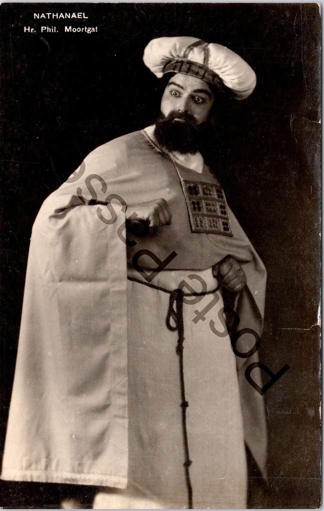 [Aalst0234.jpg] Aalst - "NATHANAEL" - Passiespelen 1931, Hr. Phil. Moortgat als Nathanael