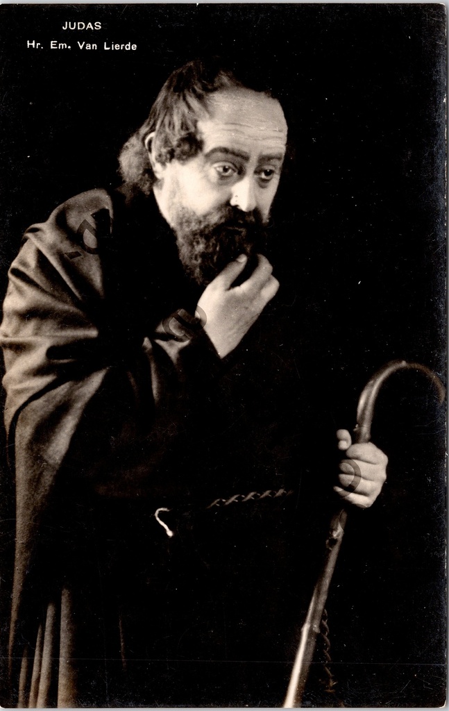 [Aalst0236.jpg] Aalst - "JUDAS - Hr. Em. Van Lierde" - Passiespelen 1931, acteur in de rol van Judas
