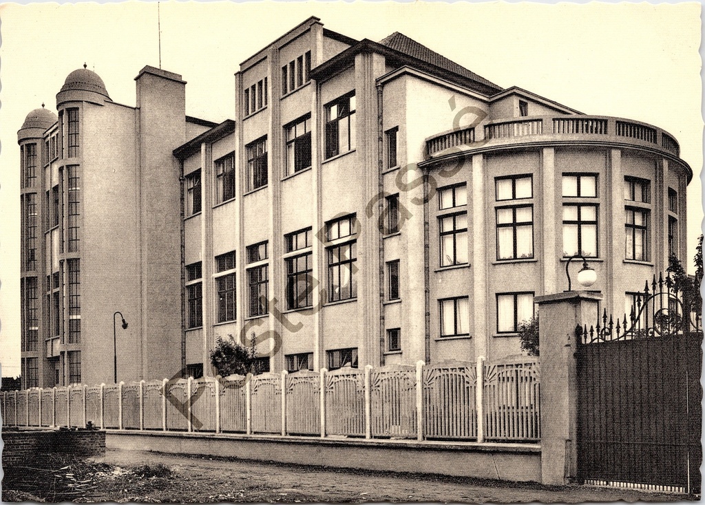 [Aalst0316.jpg] Aalst - "Instituut St-Vincentius à Paulo" - Voorgevel kostschool Sint-Vincentius à Paulo in Gijzegem