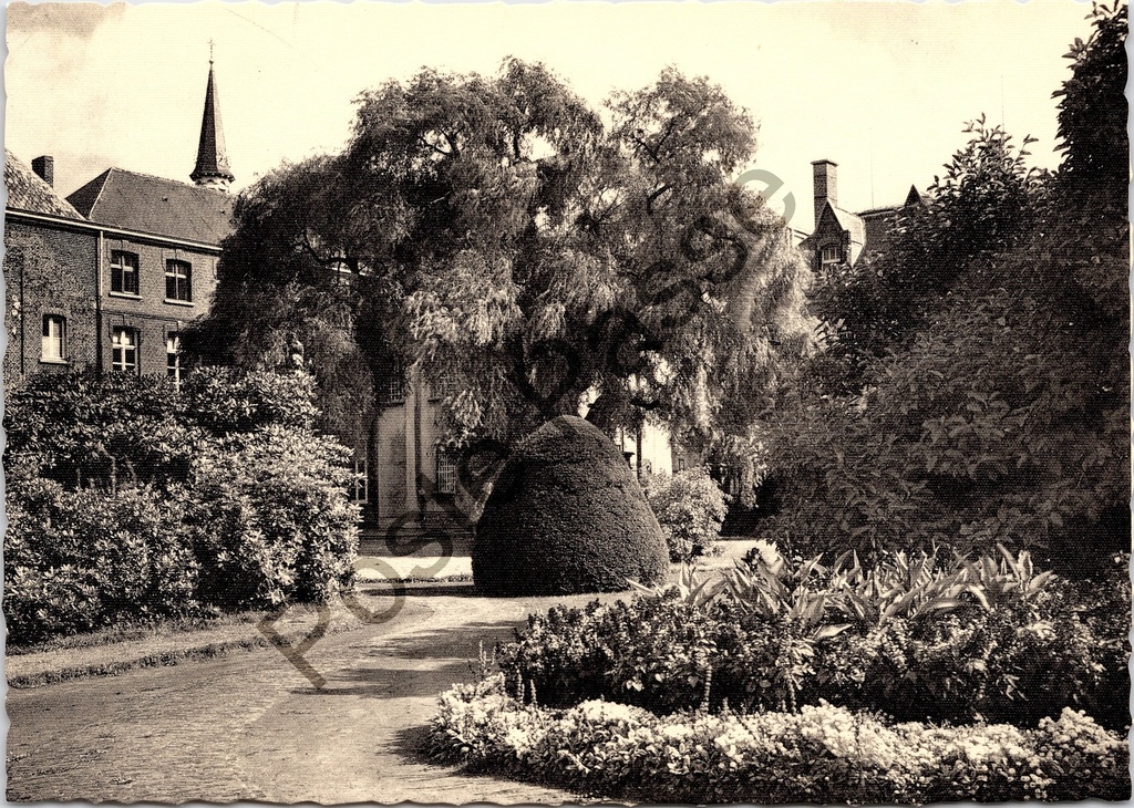 Aalst - "Engelse Tuin / Jardin anglais" - Engelse tuin van het Instituut Sint-Vincentius à Paulo in Gijzegem