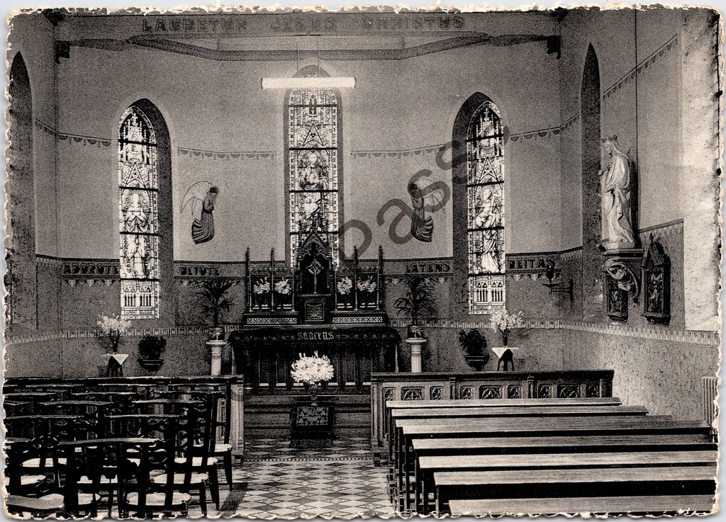 Lierde - "Tehuis Prinses Jozefien-Charlotte" - Kapel van het Tehuis Prinses Jozefien-Charlotte in Sint-Maria-Lierde