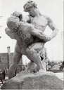 Aalter - "De Worstelaars" - Statue De Worstelaars (1896) du sculpteur Jef Lambeaux
