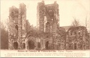 Villers-la-Ville - "Ruines de l'abbaye de Villers-la-Ville. Eglise. Façade." - Ruïnes van de abdijkerk, gevel