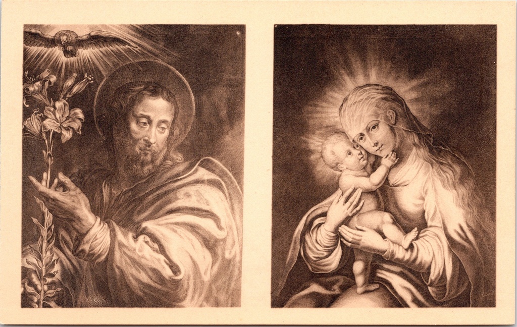 [Mol0829] Mol - "Postel" - Religieuze gravures uit de kunstschat van de abdij van Postel
