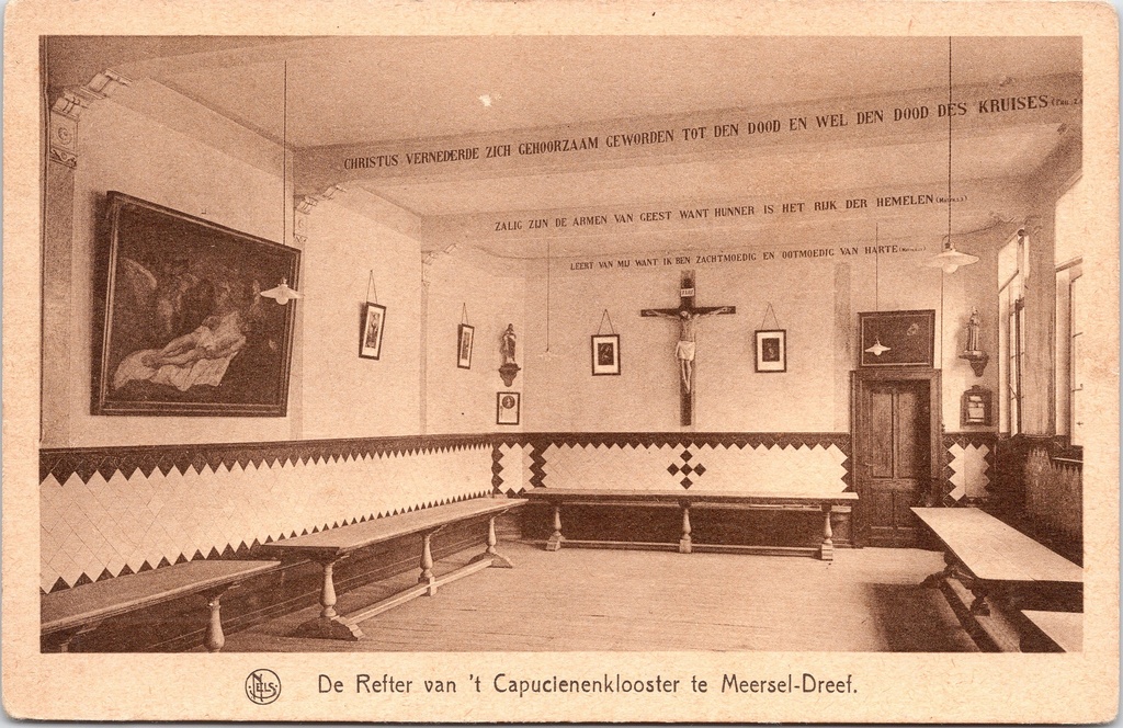 [Hoogstraten0847] Hoogstraten - "De Refter van 't Capucienenklooster te Meersel-Dreef" - Refter van het Capucijnenklooster