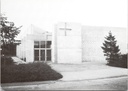 Meerhout - "St. Jozefkerk 1969" - Sint-Jozefkerk modernistische kerkgevel