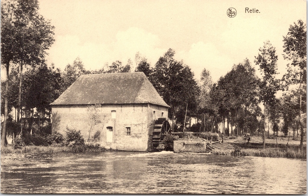 Retie – “Retie.” – Watermill on the river