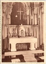 Louvain - « Autel de saint Jean Berchmans » - Autel avec le Cœur du Saint dans l'église des Jésuites