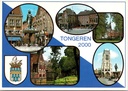 Tongeren - "TONGEREN 2000" - Meerzicht: Ambiorixstandbeeld, Grote Markt, basiliek en stadsgezichten