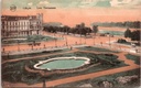Luik - "Les Terrasses" - De terrassen met siertuin en fontein
